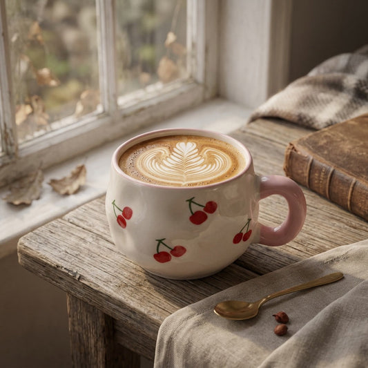 Cherry Ceramic Mug