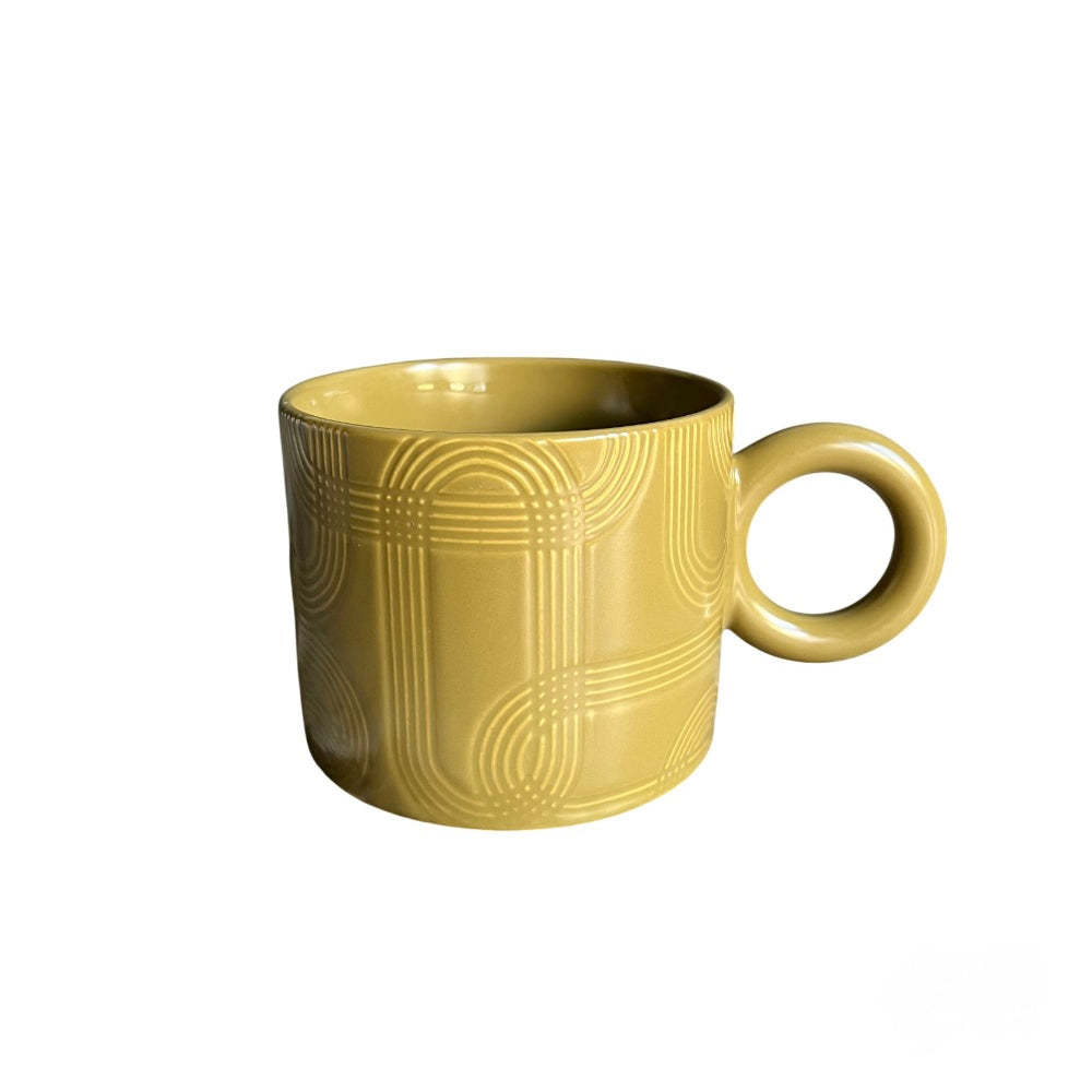 Yellowish Green Pattern