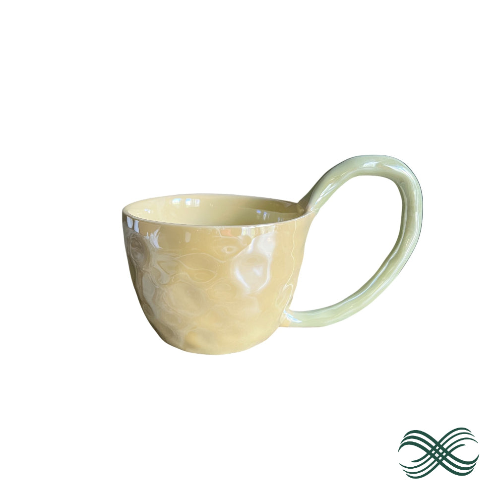 Metallic Wavy Yellow