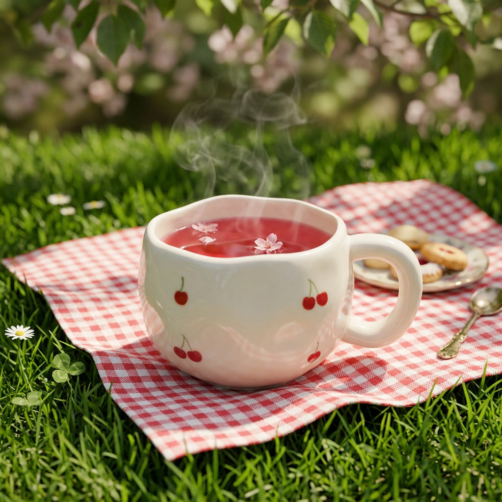 Sweet Cherry Wavy Cup