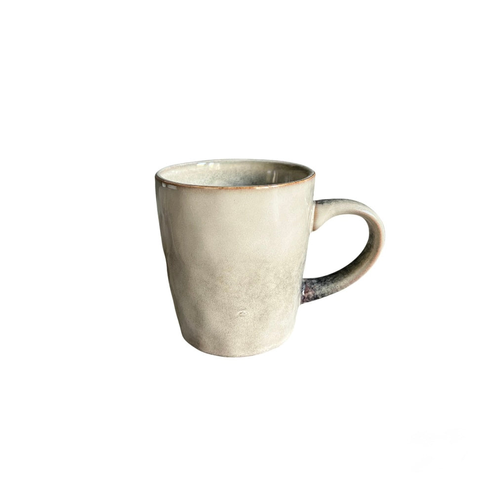 Beige Pottery Mug