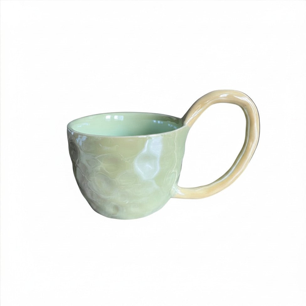Metallic Wavy Light Green