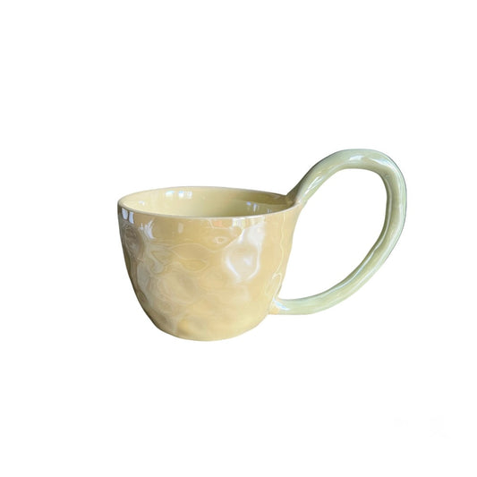 Metallic Wavy Yellow