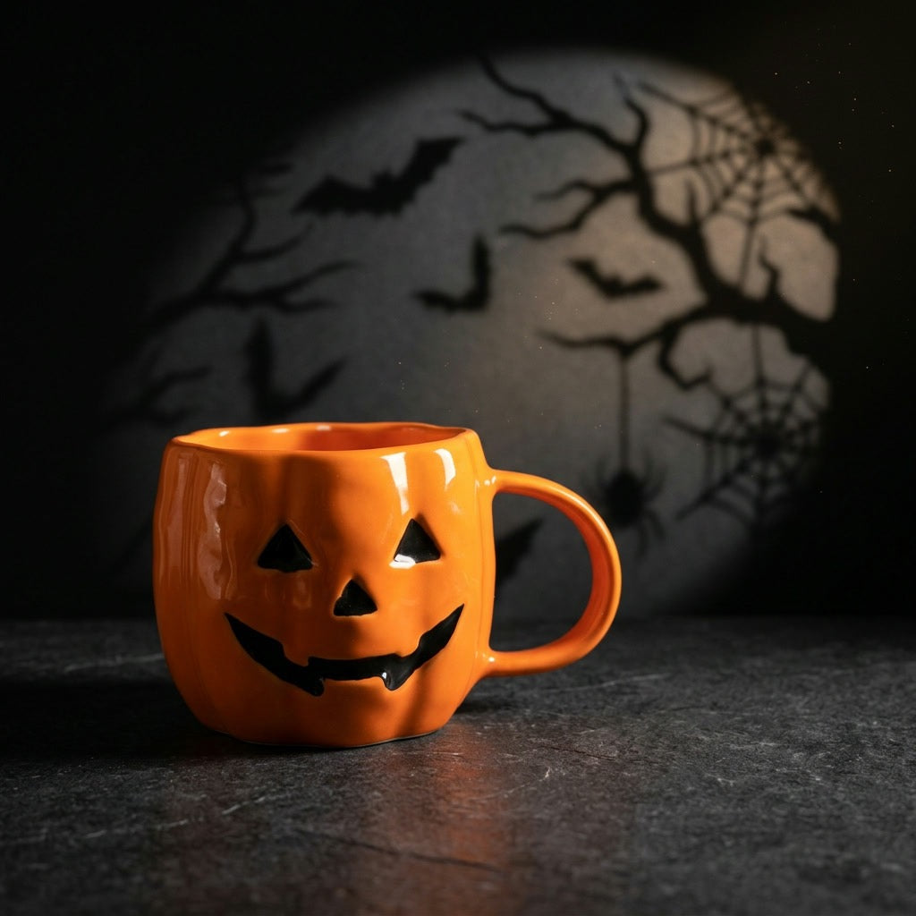 Jack-o'-Lantern Pumpkin Mug