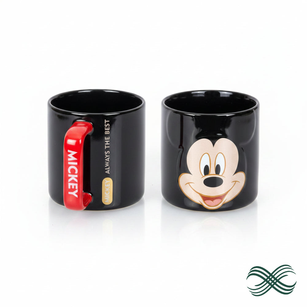 Premium Black Mickey Mouse Mug