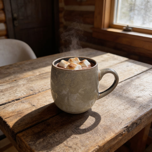 Speckled Grey Ceramic Mug