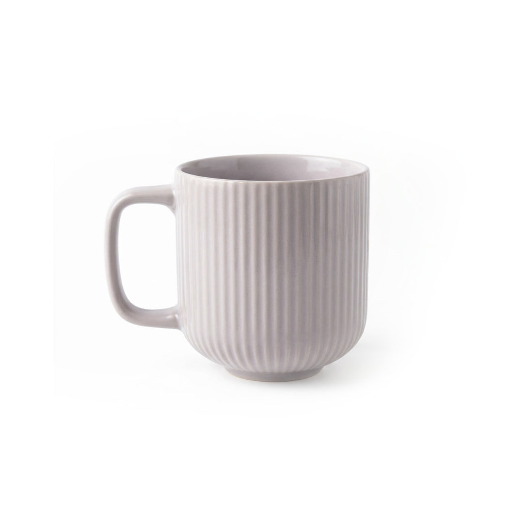 Fluted Ribbed Mug - Studio White Background Shot