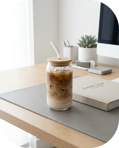 Premium Glass Iced Cup