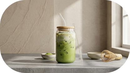 Premium Glass Iced Cup