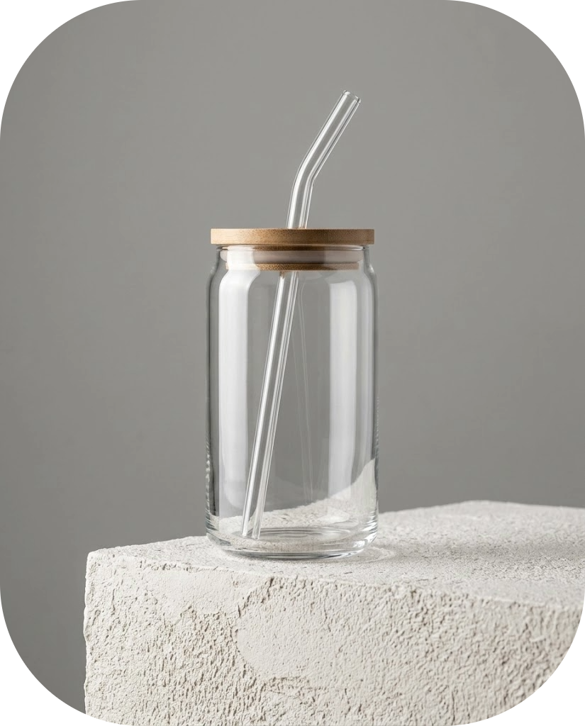 Premium Glass Iced Cup