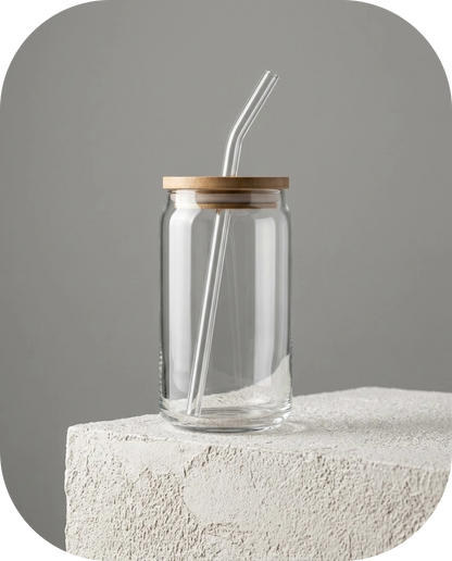 Premium Glass Iced Cup