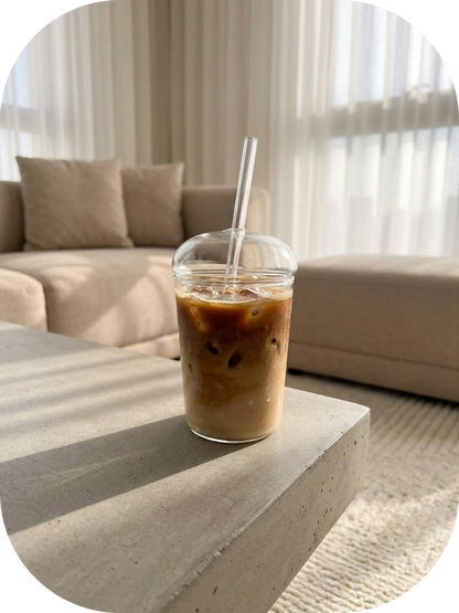 Dome Glass Iced Cup