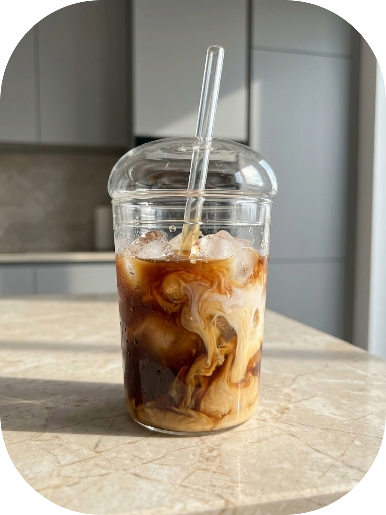 Dome Glass Iced Cup