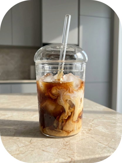 Dome Glass Iced Cup